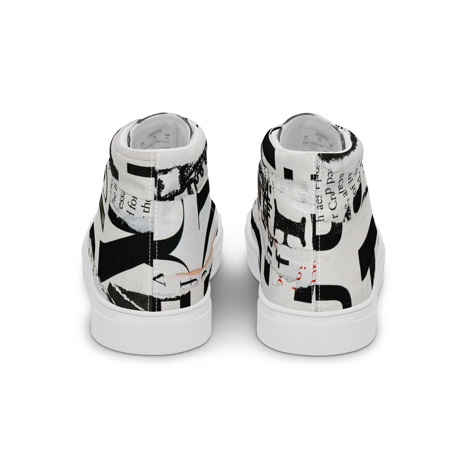 Chaos Collage Women's High Tops product image (4)