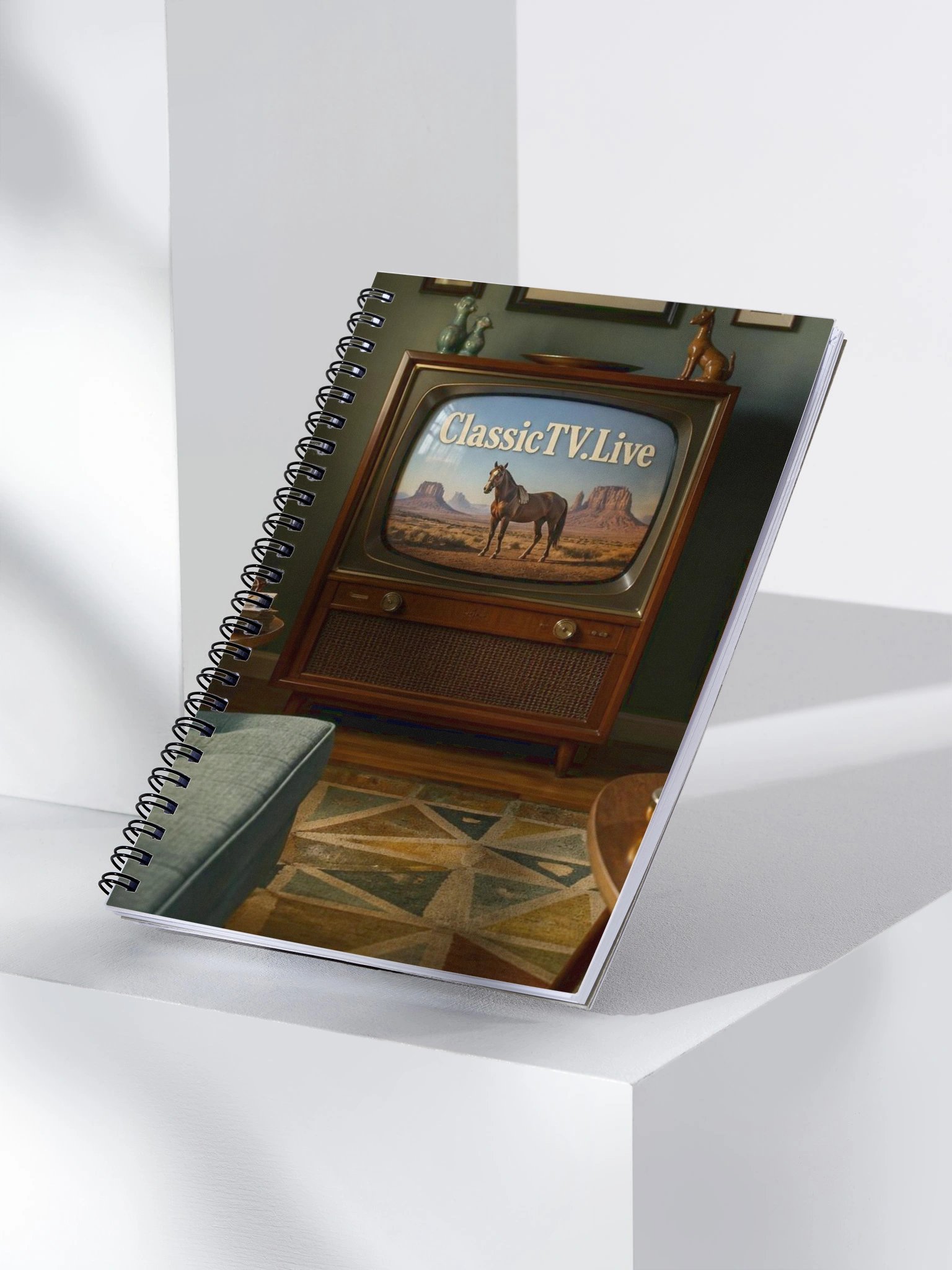 "ClassicTV.Live" Spiral Notebook product image (3)