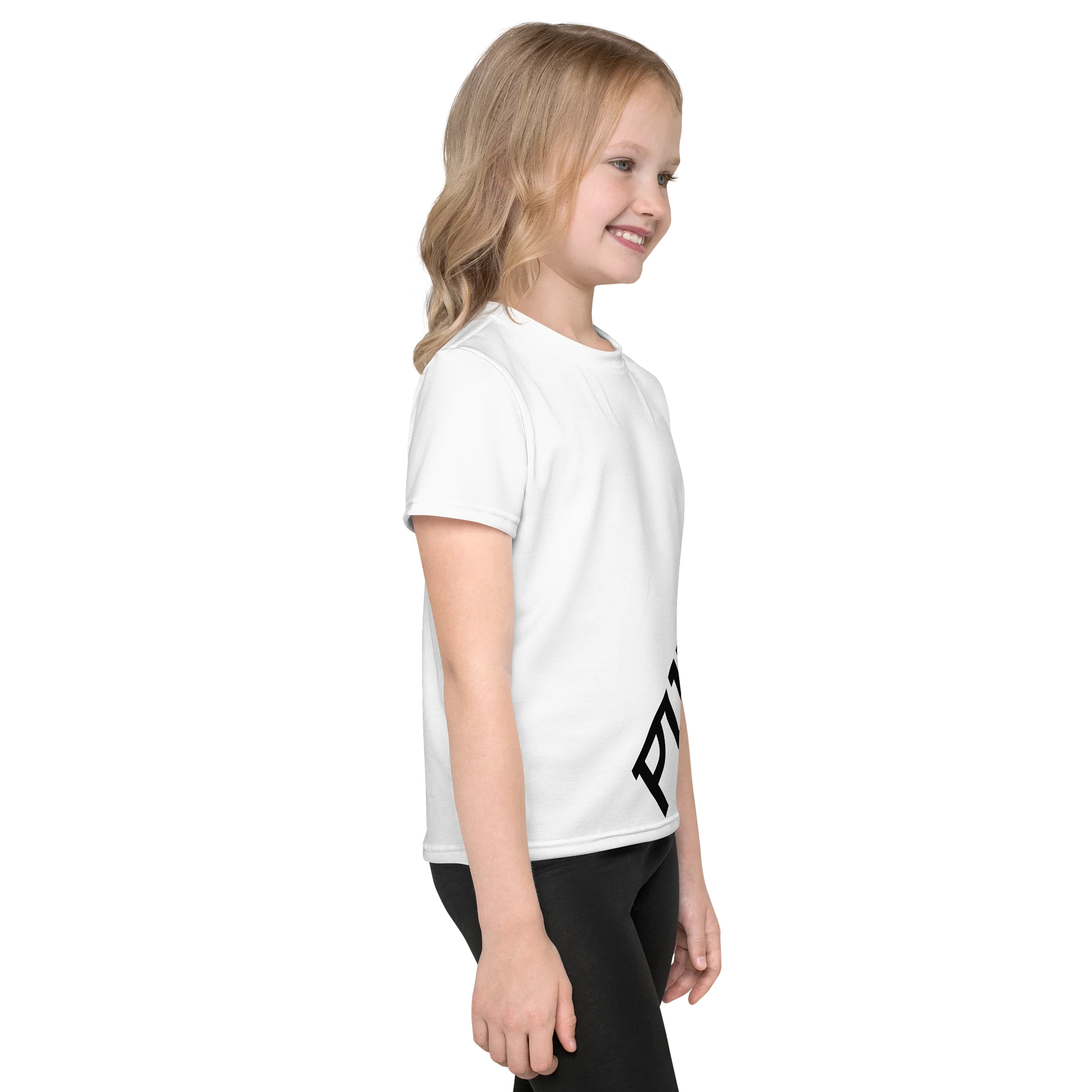 Kid's T-shirt with wrap around logo product image (3)