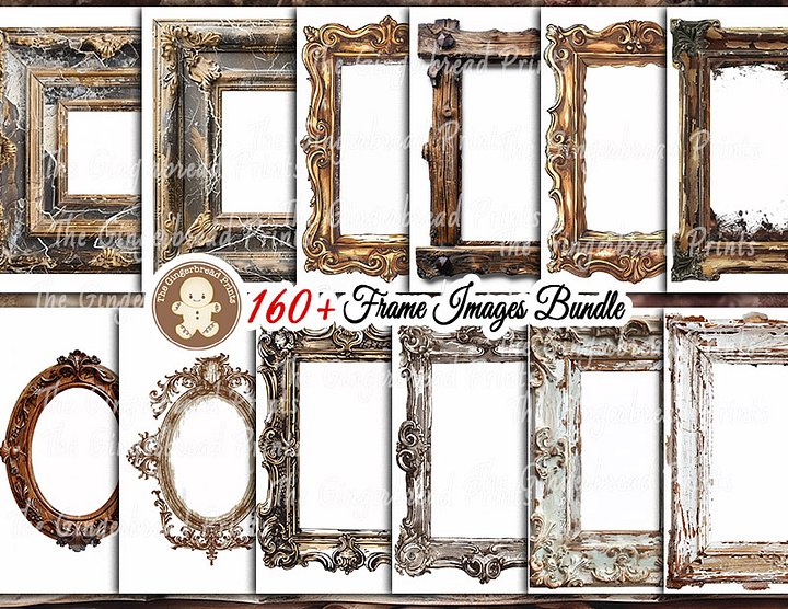 300+ Frame Images Booklet Digital Download product image (2)