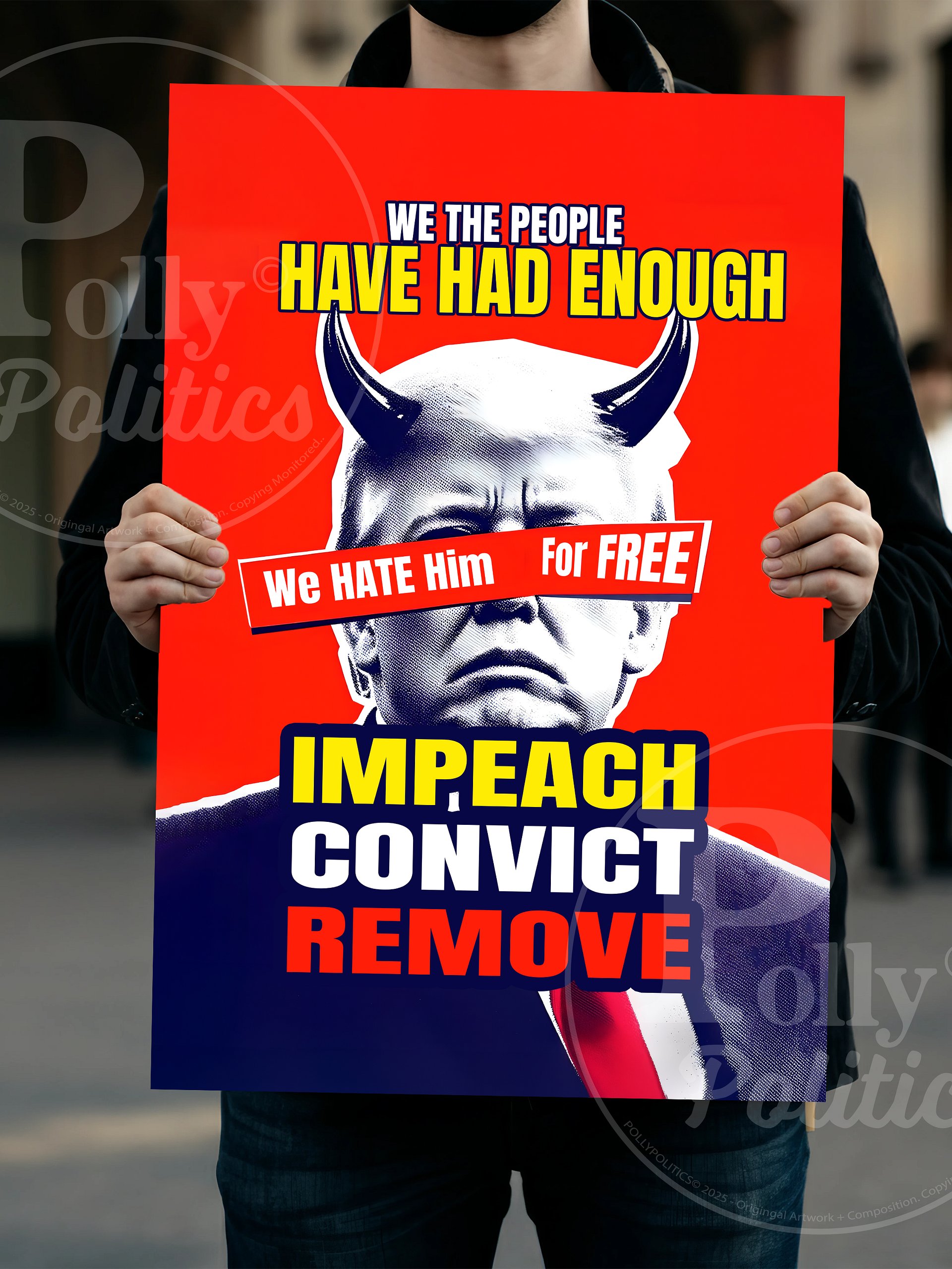We The People Have Had Enough Protest Poster product image (5)