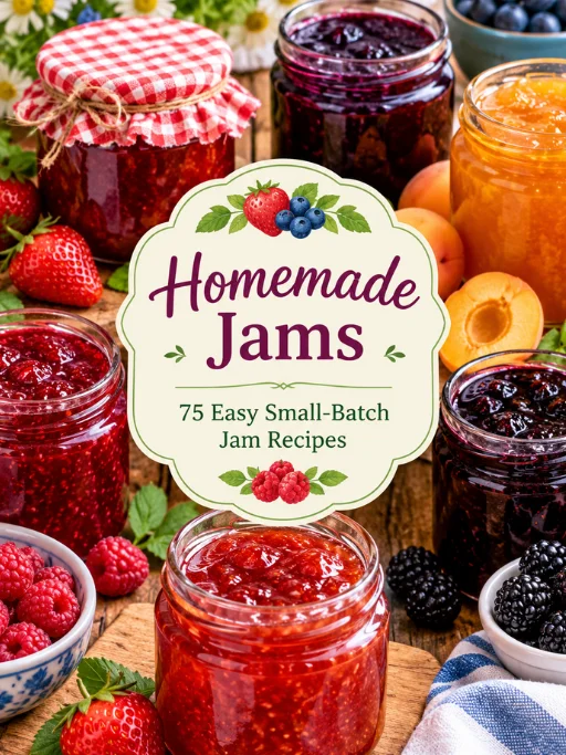Homemade Jams: 75 Easy Small-Batch Jam Recipes product image (1)