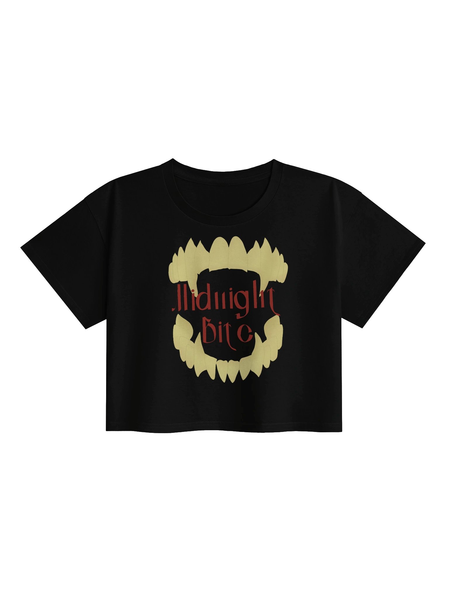 Midnight Bite || Subtle Logo Crop Top product image (8)