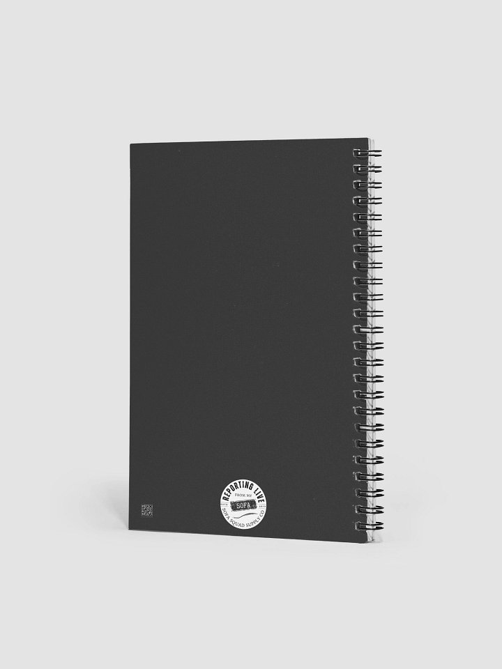 Sofa Squad Weekly Special Edition Spiral Notebook product image (2)
