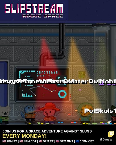 🛑 the Slugs! Have you ever wanted to party in space with all your Twitch friends? You can in Slipstream: Rogue Space! Come pl...
