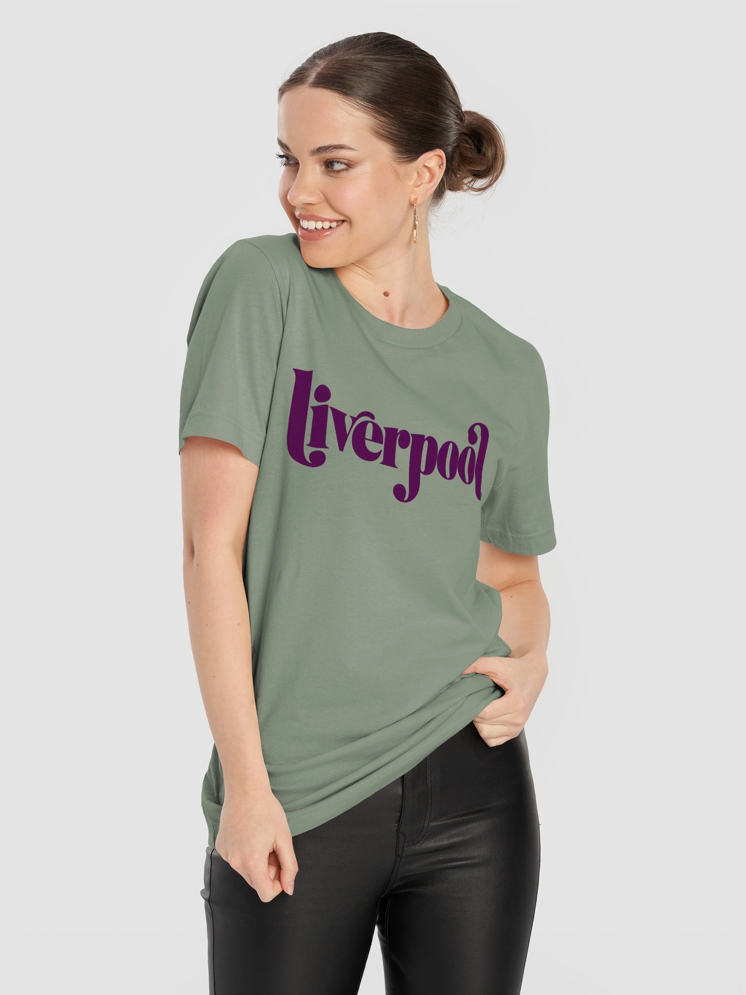 Liverpool Purple Wordmark Tee product image (11)