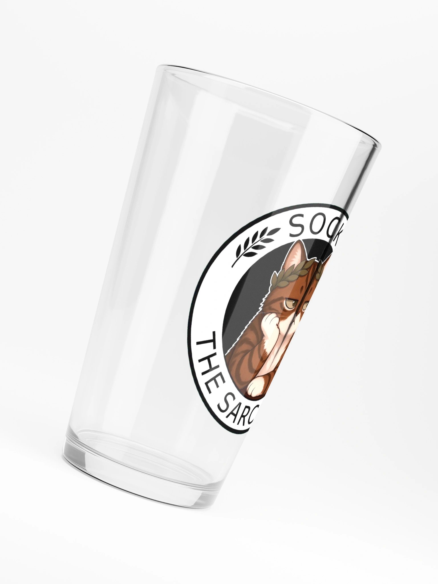 Socks the Sarcastic Purrfect Pint Glass product image (6)