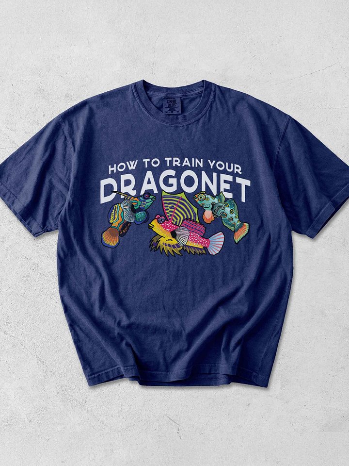 How to Train Your Dragonet T-Shirt for Reef Aquarium Lovers product image (1)