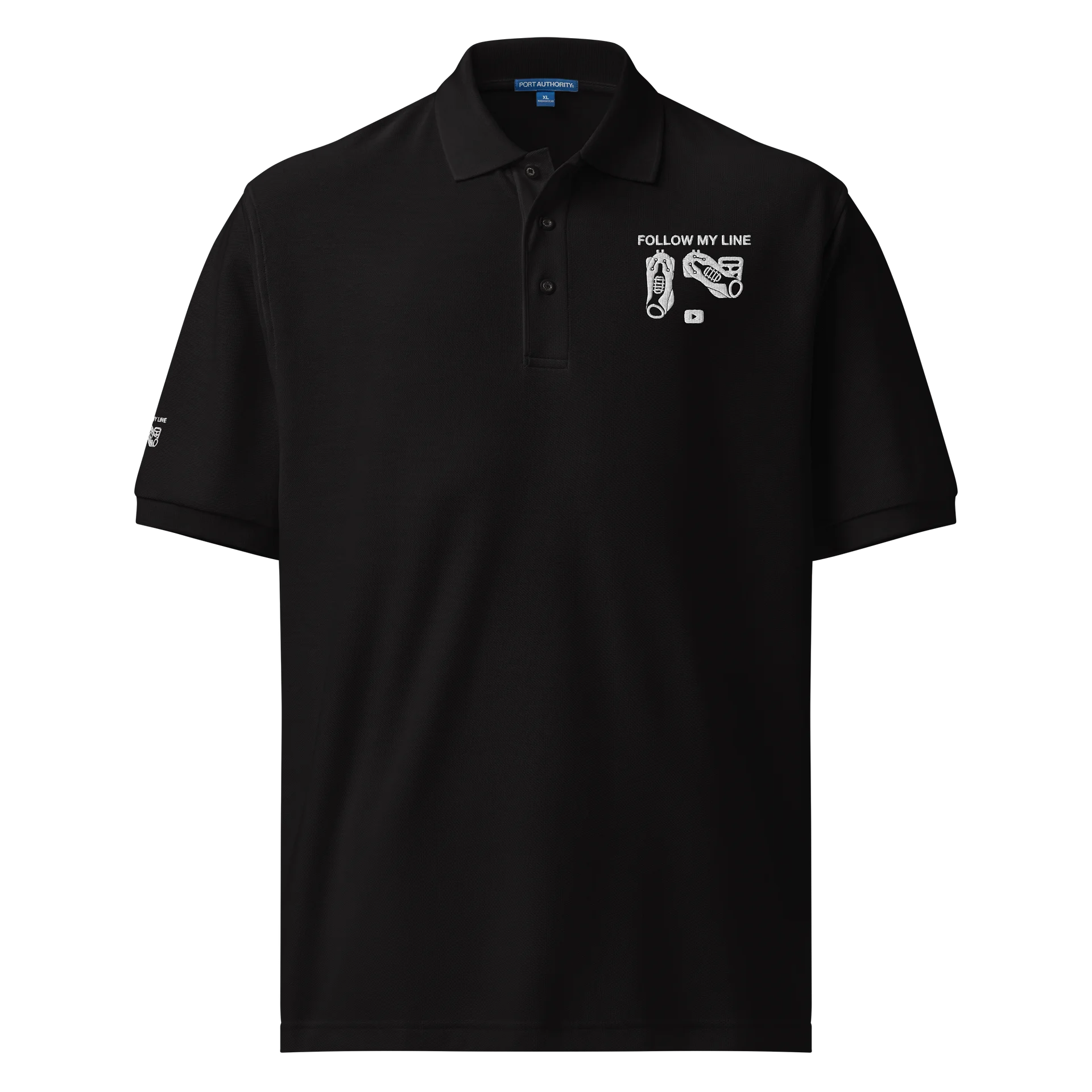 Follow My Line Logo Polo product image (1)