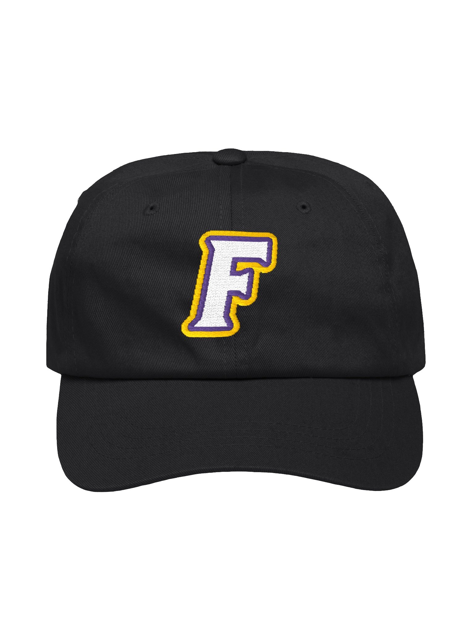 F Dad Hat — Black product image (1)
