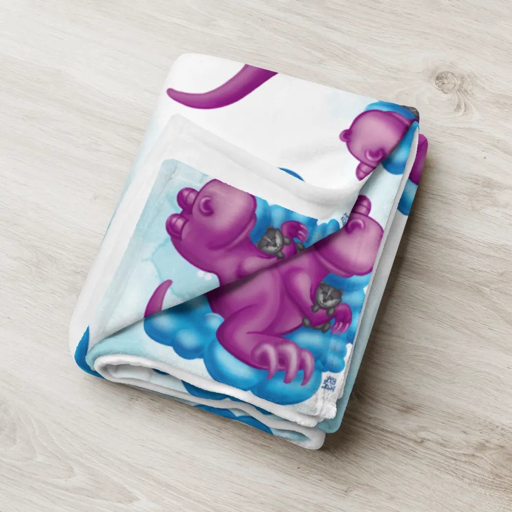 Sleepy Dino Blanket product image (7)