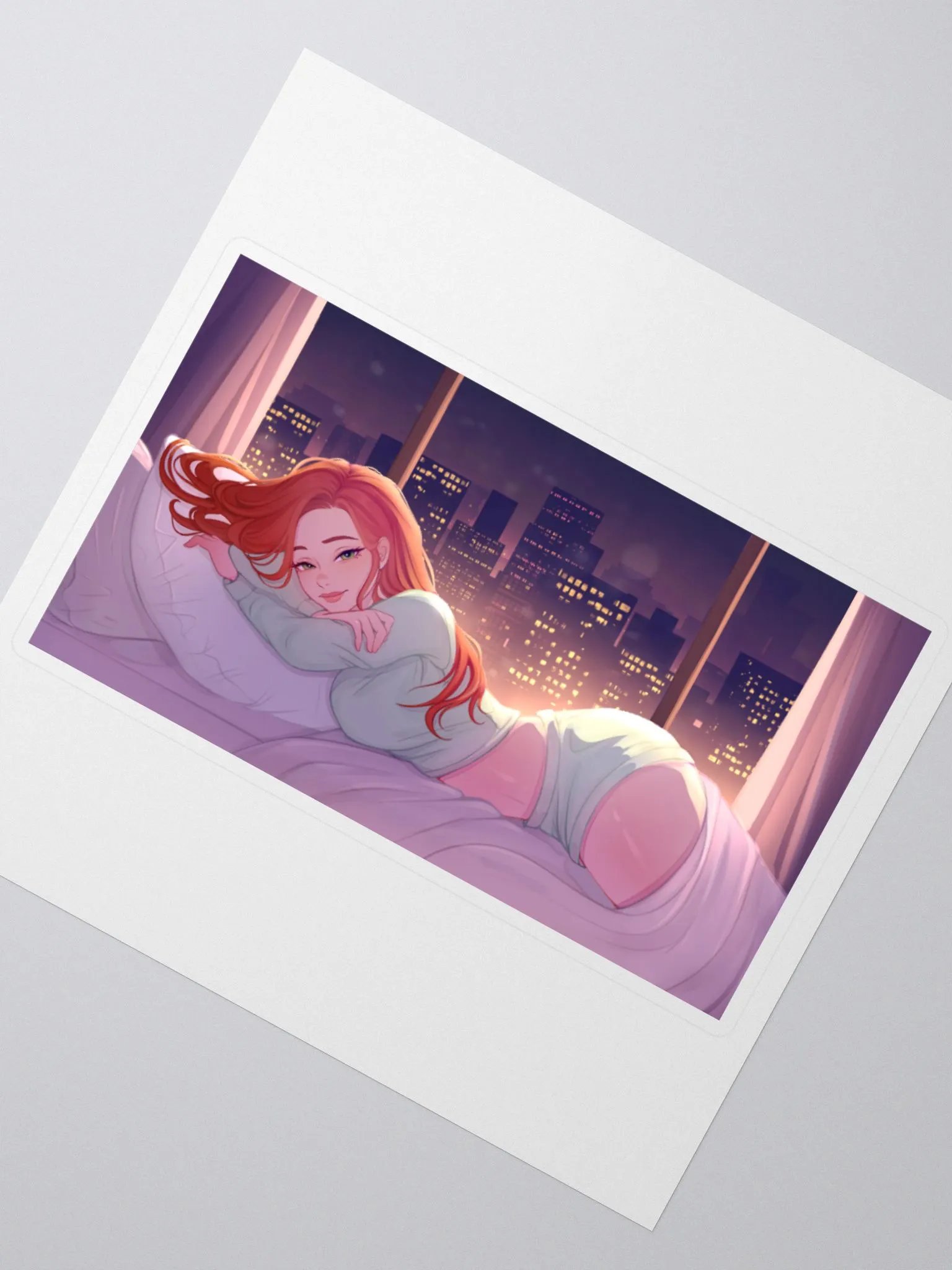 Cuddly Cityscape Sticker product image (2)