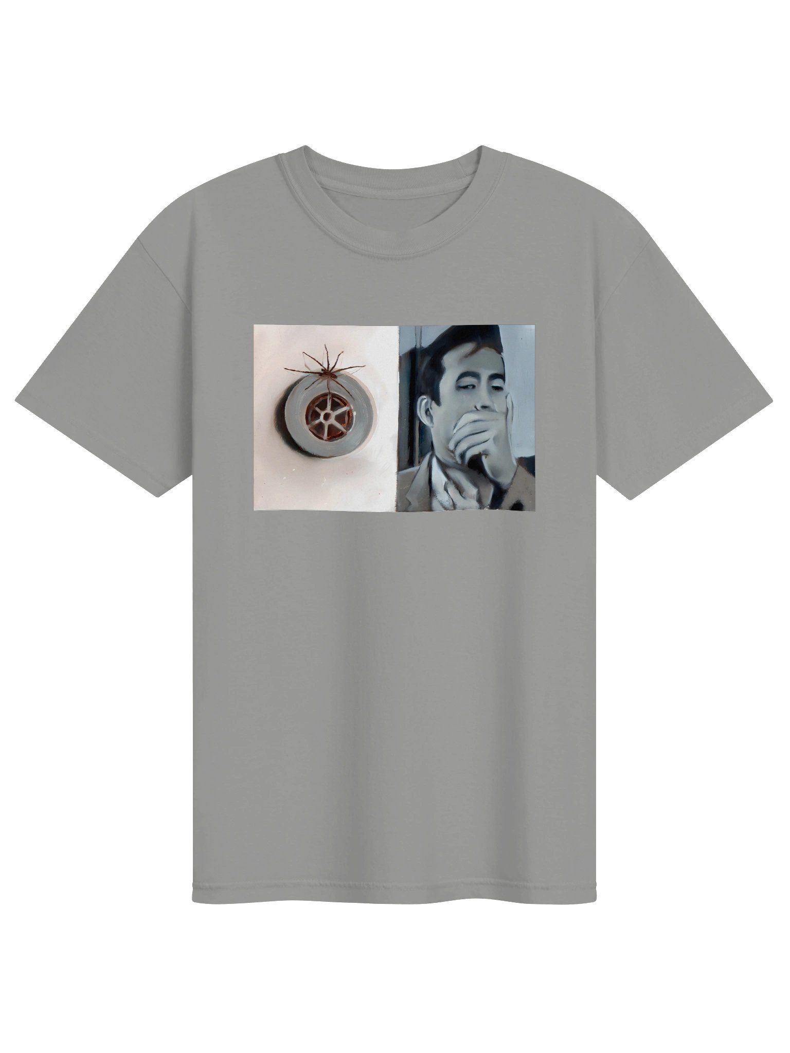 What Norman Bates REALLY Saw In The Shower // T-shirt grey product image (1)