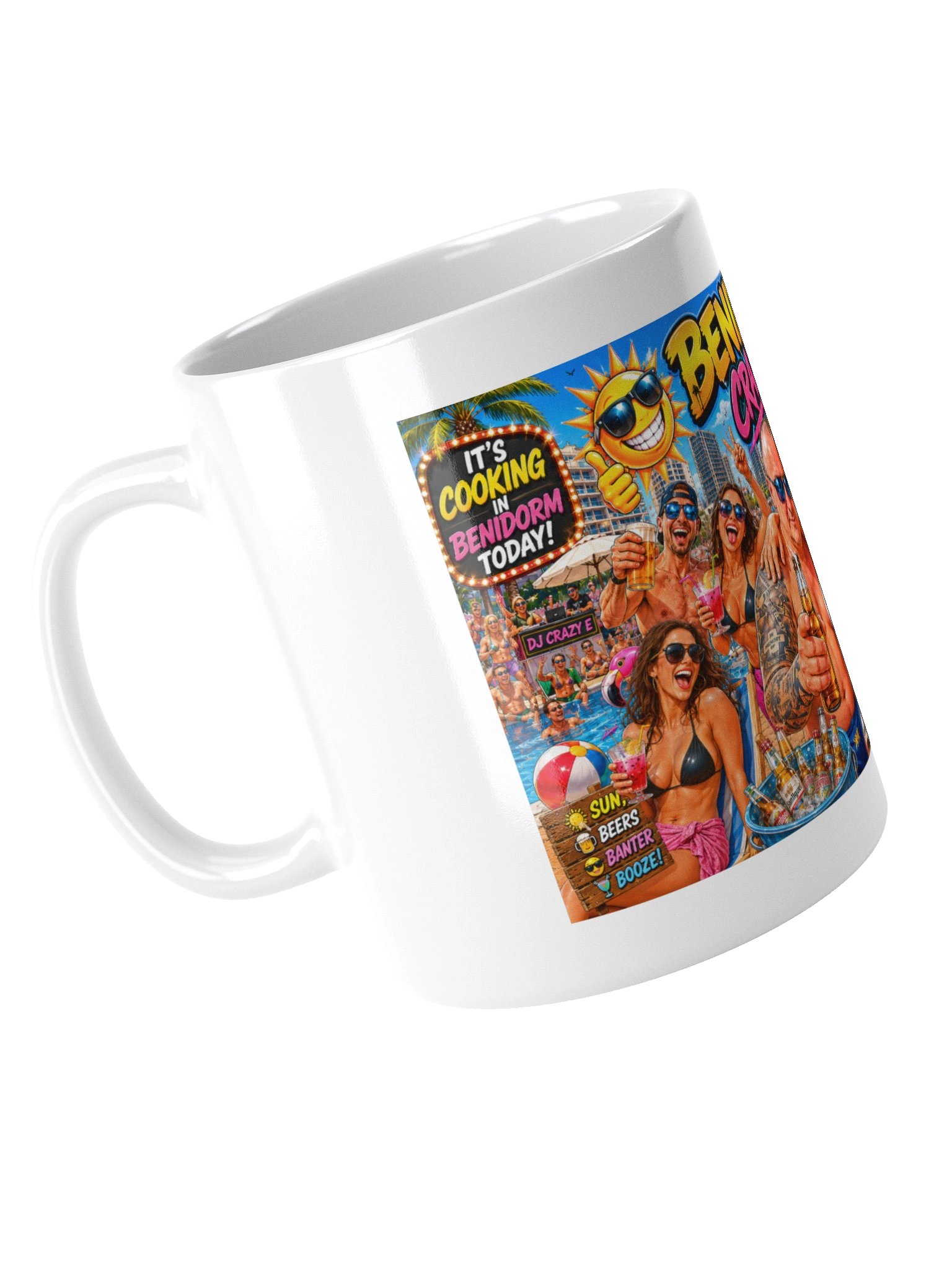 Benidorm Crazy E Pool Party Mug product image (14)