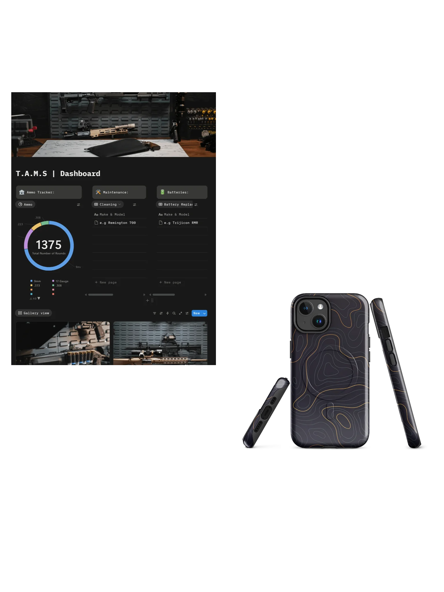 T.A.M.S & iPhone Case Bundle product image (1)