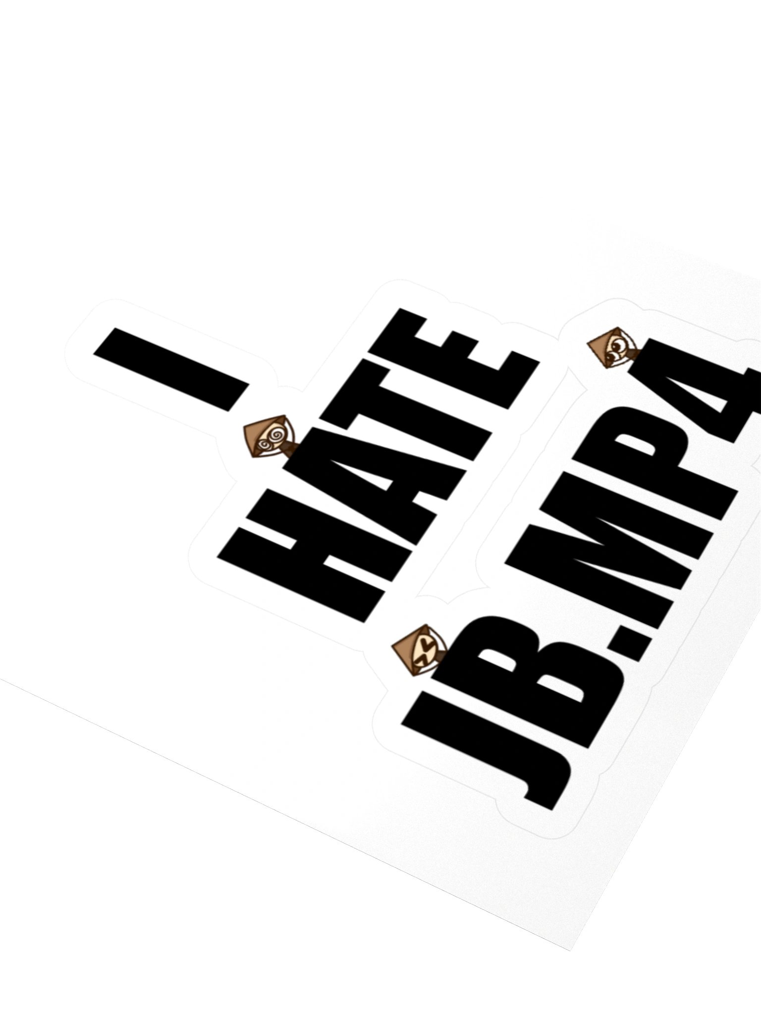 "I Hate Jb.mp4" Sticker product image (7)