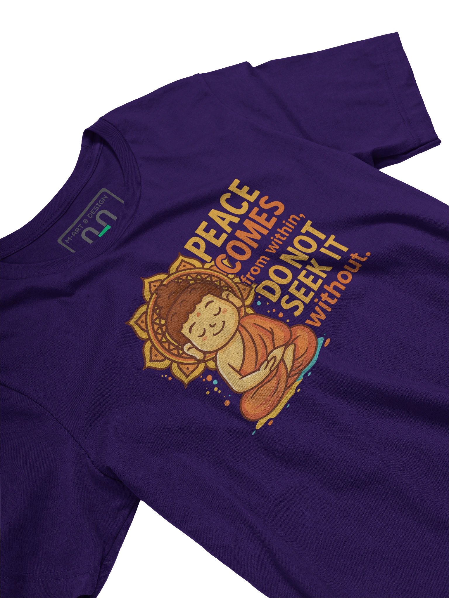 Serene Buddha Peace T-Shirt product image (3)