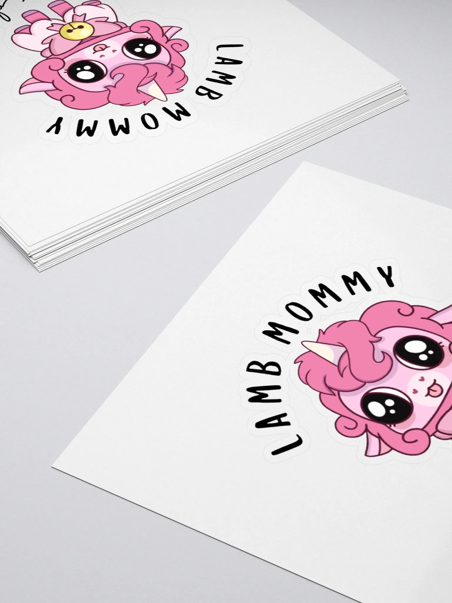 Lamb Mommy Provides Sticker product image (12)