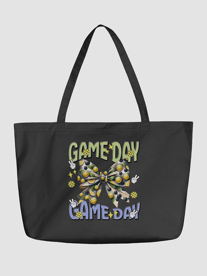 Game Day Bow Pickleball Celebration Tote Bag product image (2)