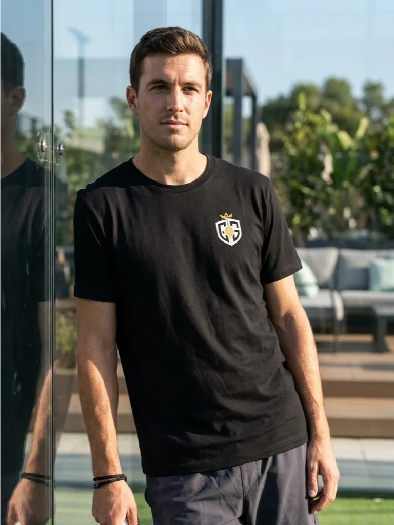 Signature Printed Crest Padel T-Shirt product image (3)