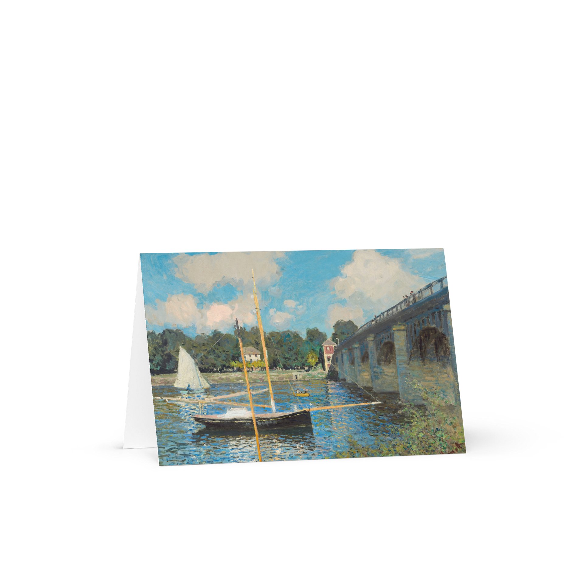 The Bridge at Argenteuil Greeting Card product image (2)