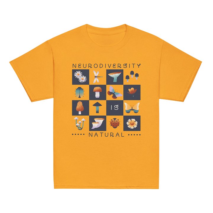 Neurodiversity Is Natural - Unisex Tee KIDS product image (2)