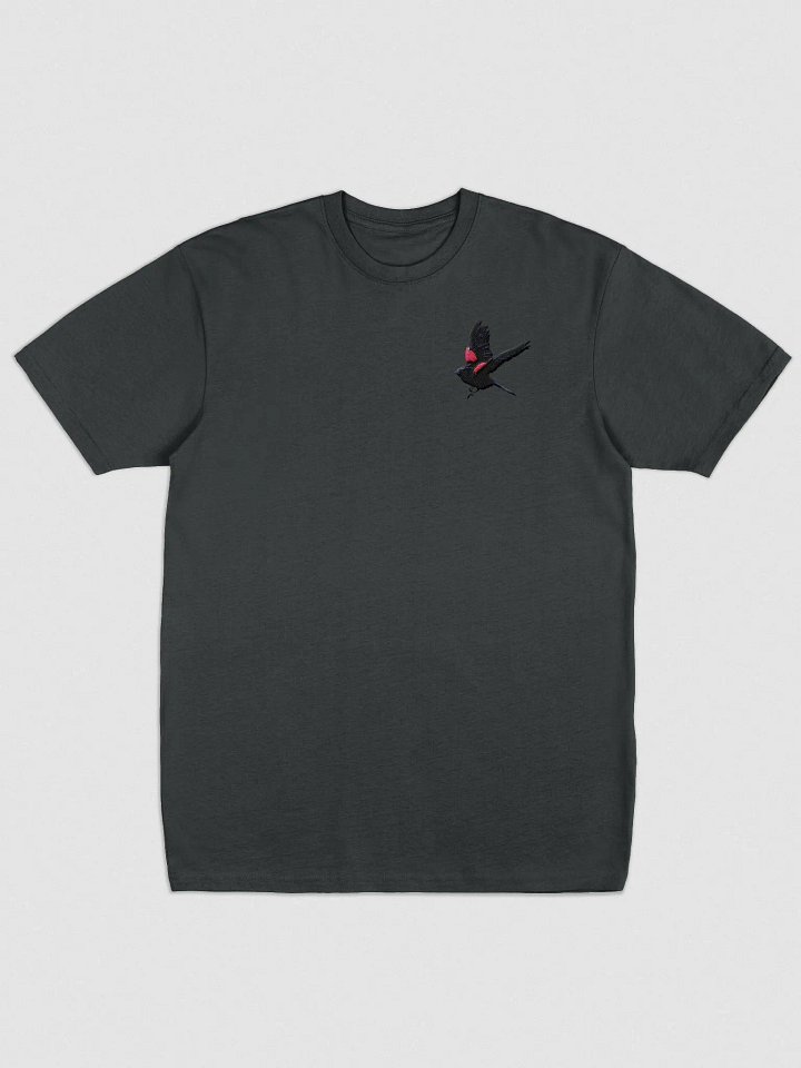 Flock 1 - Red-winged Blackbird Embroidered T-Shirt product image (6)