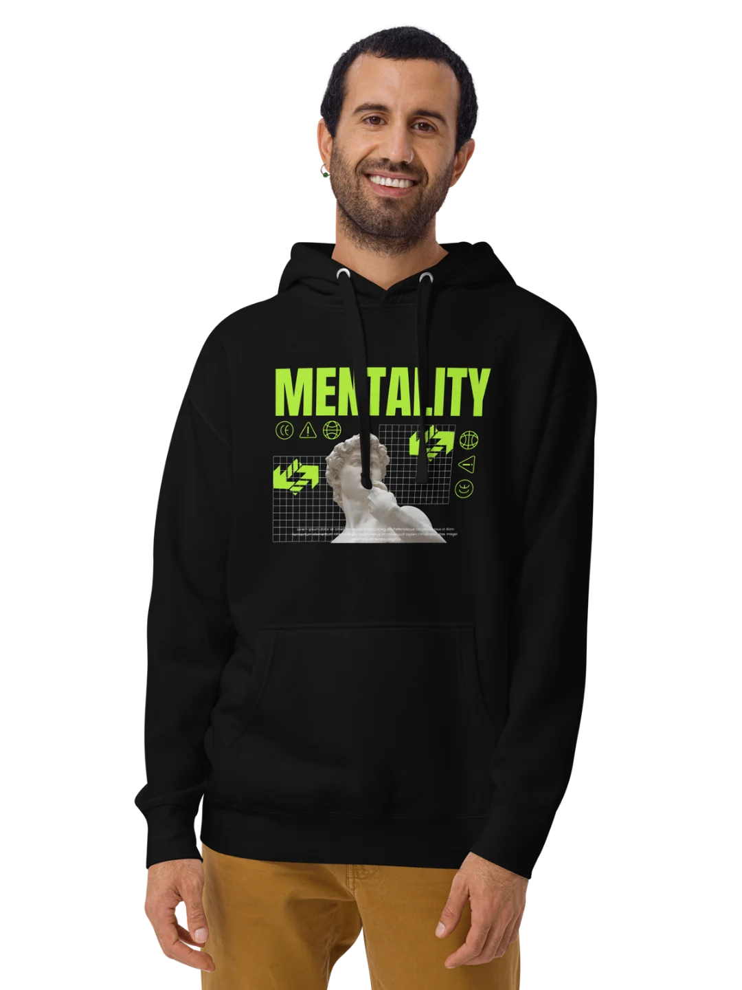 Mentality Vaporwave Statue Hoodie product image (1)