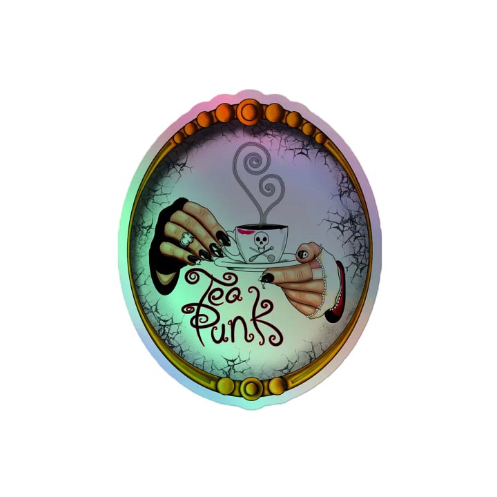 Tea Punk Holo Sticker product image (2)