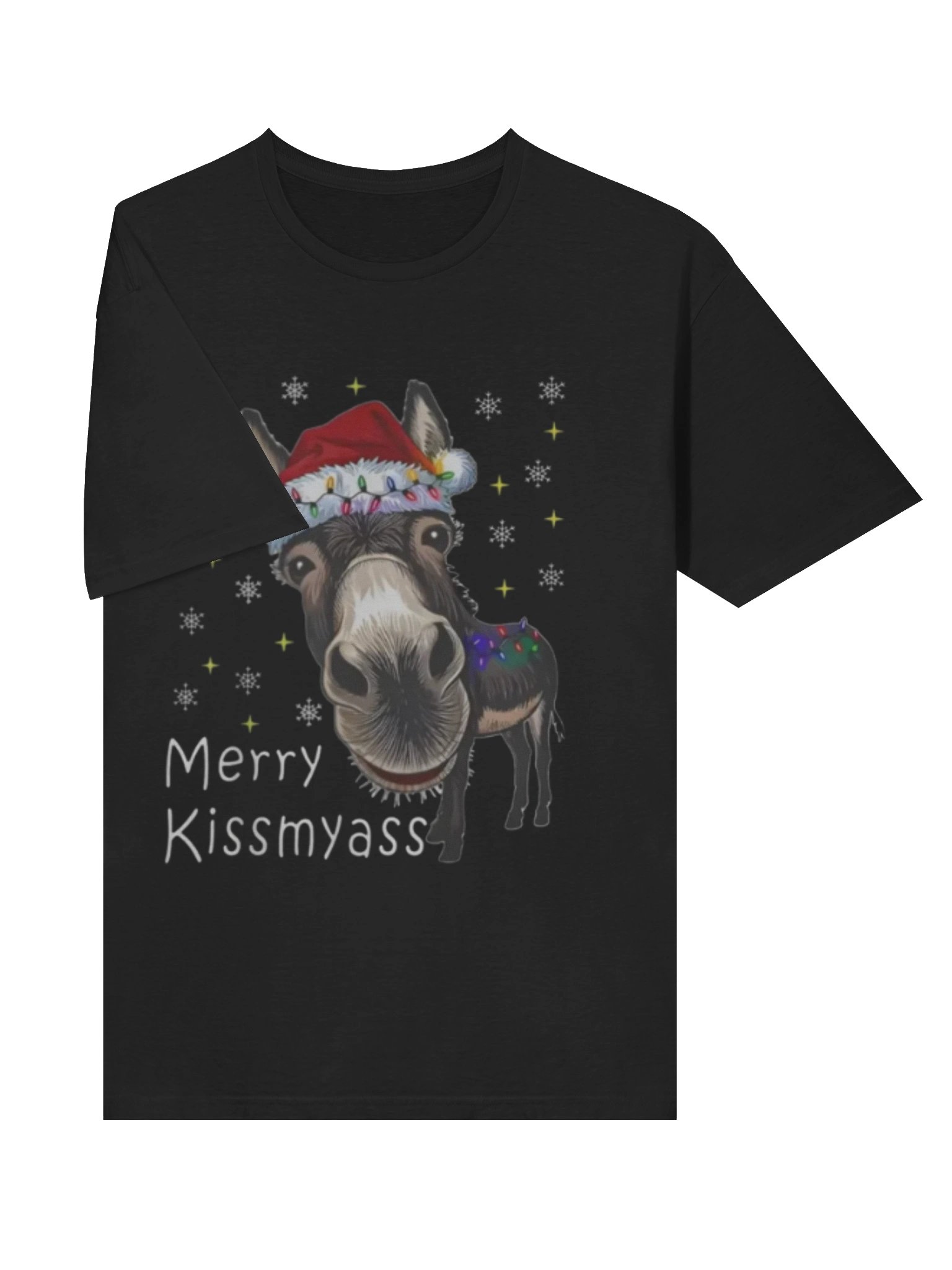 Merry KissMyAss Donkey T-Shirt product image (3)