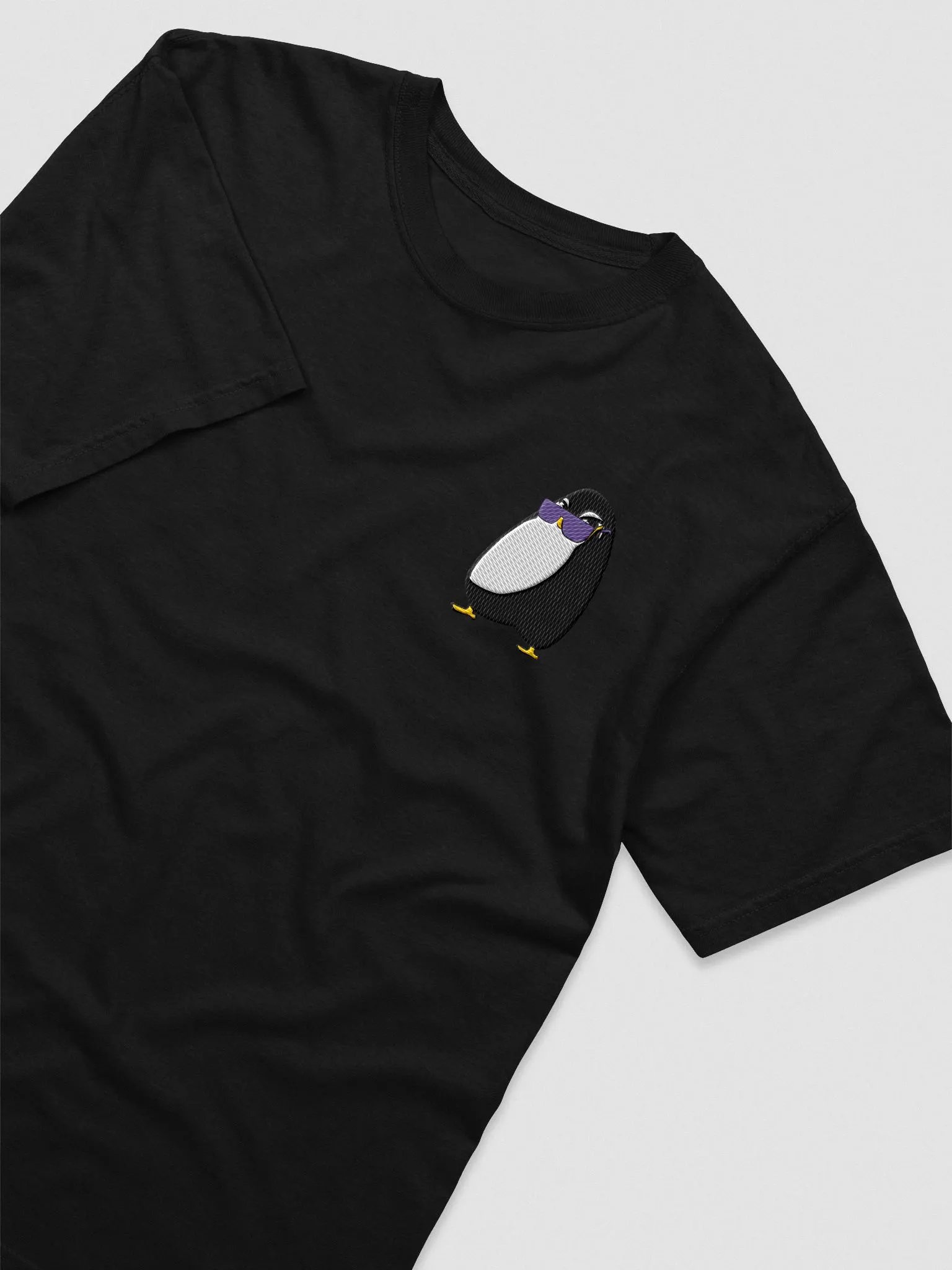 Diva Penguin Embroidered T-Shirt product image (3)