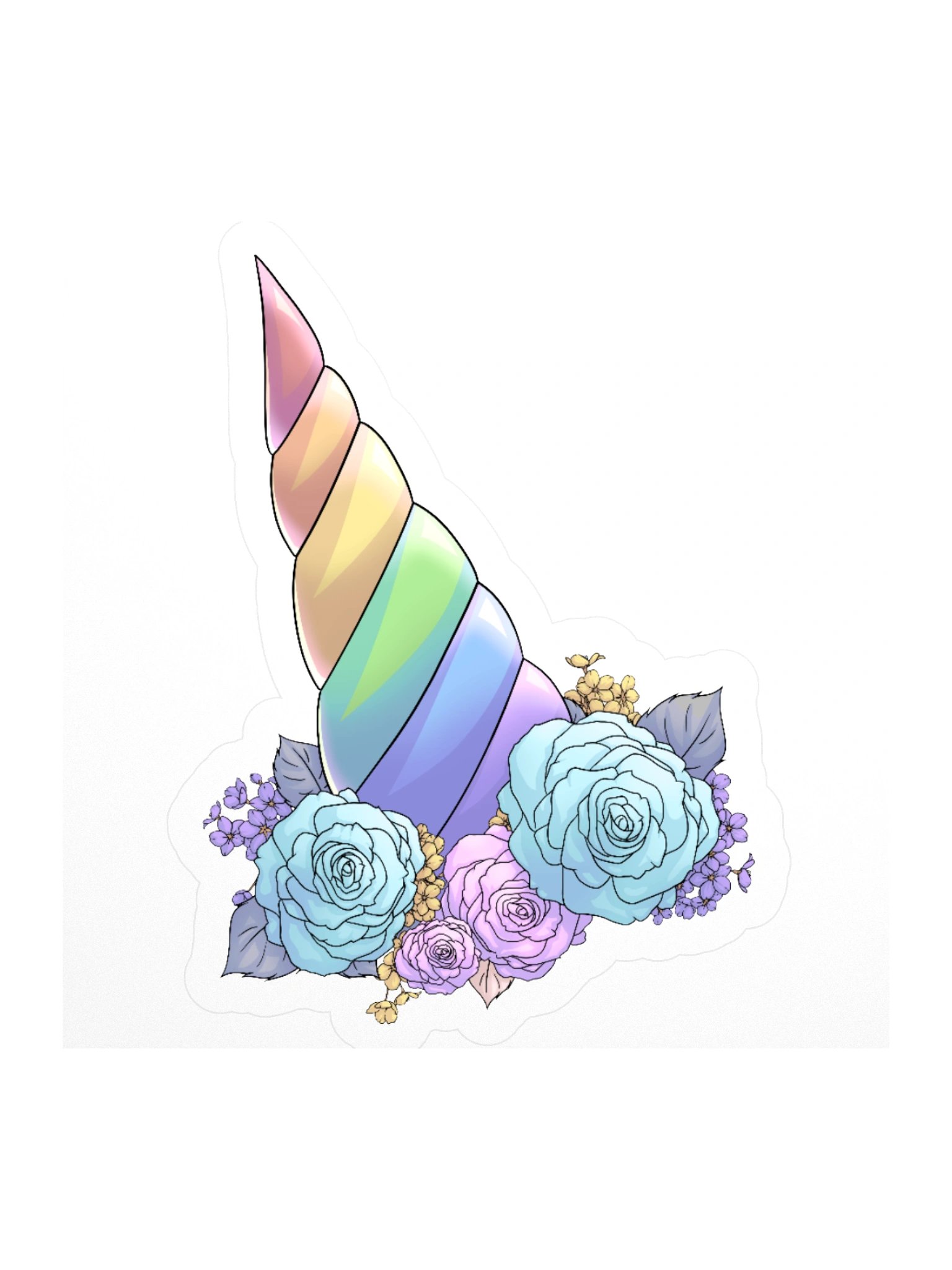 Blooming Unicorn Horn 2SLGBTQIA+ product image (1)