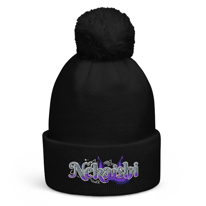 Pom-Pom Beanie - Embroidered | Light Logo product image (1)