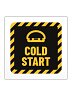 Cold Start Hazard Tag Sticker