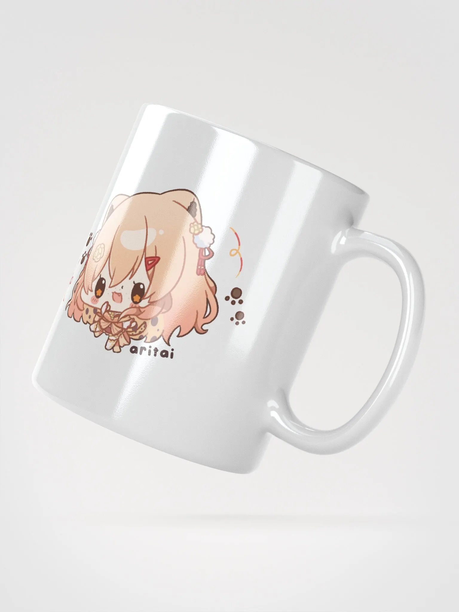aritai 🐾 Chibi Mug (White) product image (2)