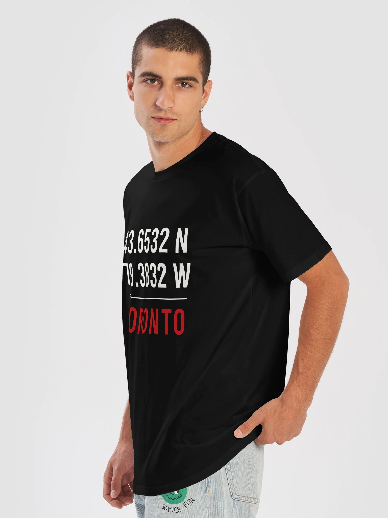 Toronto Coordinates T-Shirt - Latitude Tee product image (7)