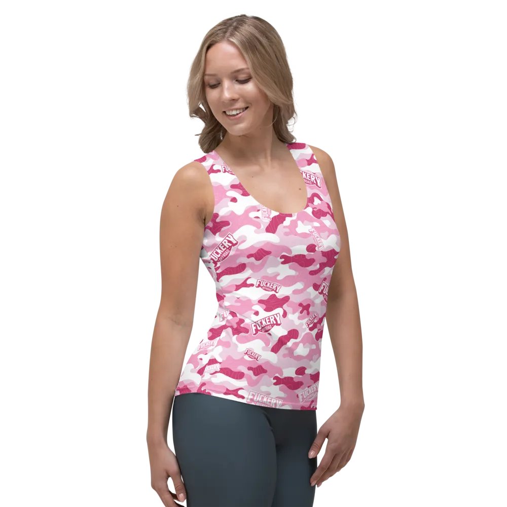 Ladies Fuckey Offroad Tank Top - Pink product image (8)