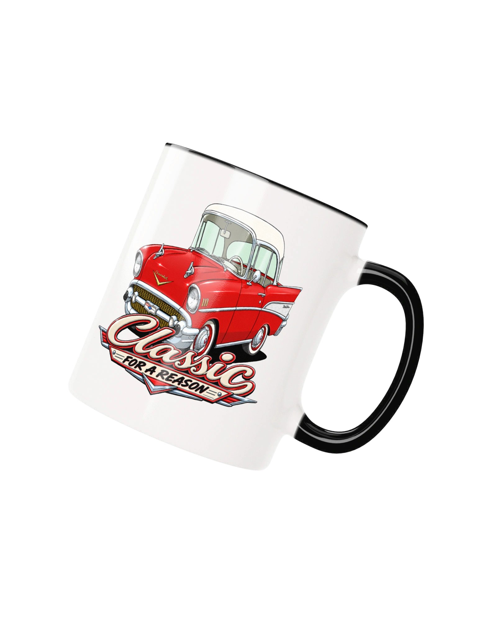 1957 Chevy Bel Air – Classic for a Reason Color Accent Mug product image (13)