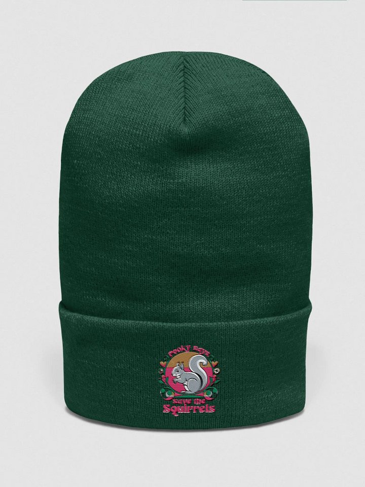 Pooky Says Save the squirrels Beanie product image (1)