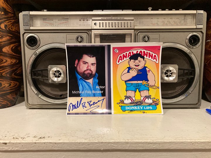 Autographed Michael Bower & DonkeyLips Headshot + Art Photo product image (1)