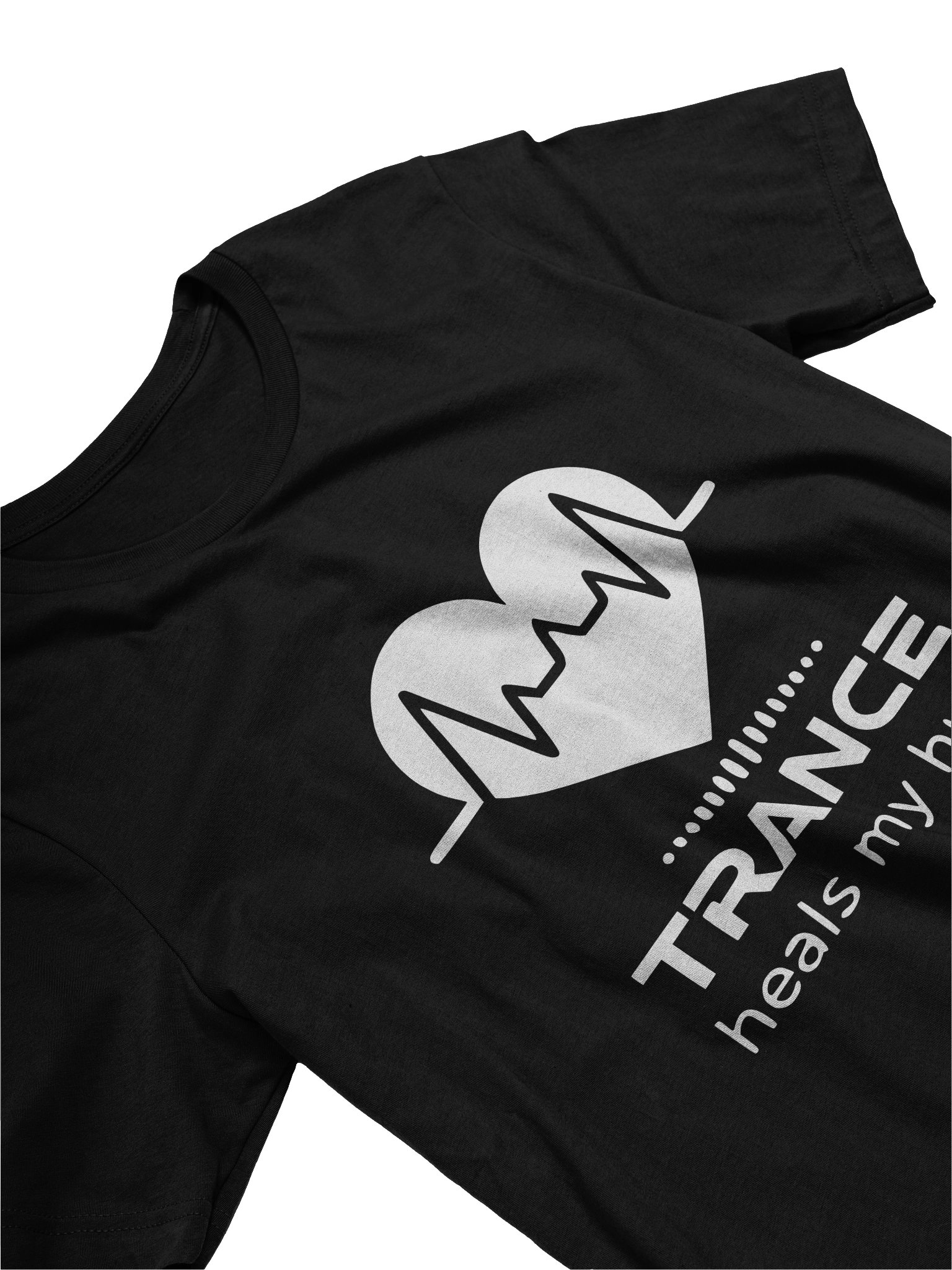 Trance heals my hurt color White Logo product image (9)
