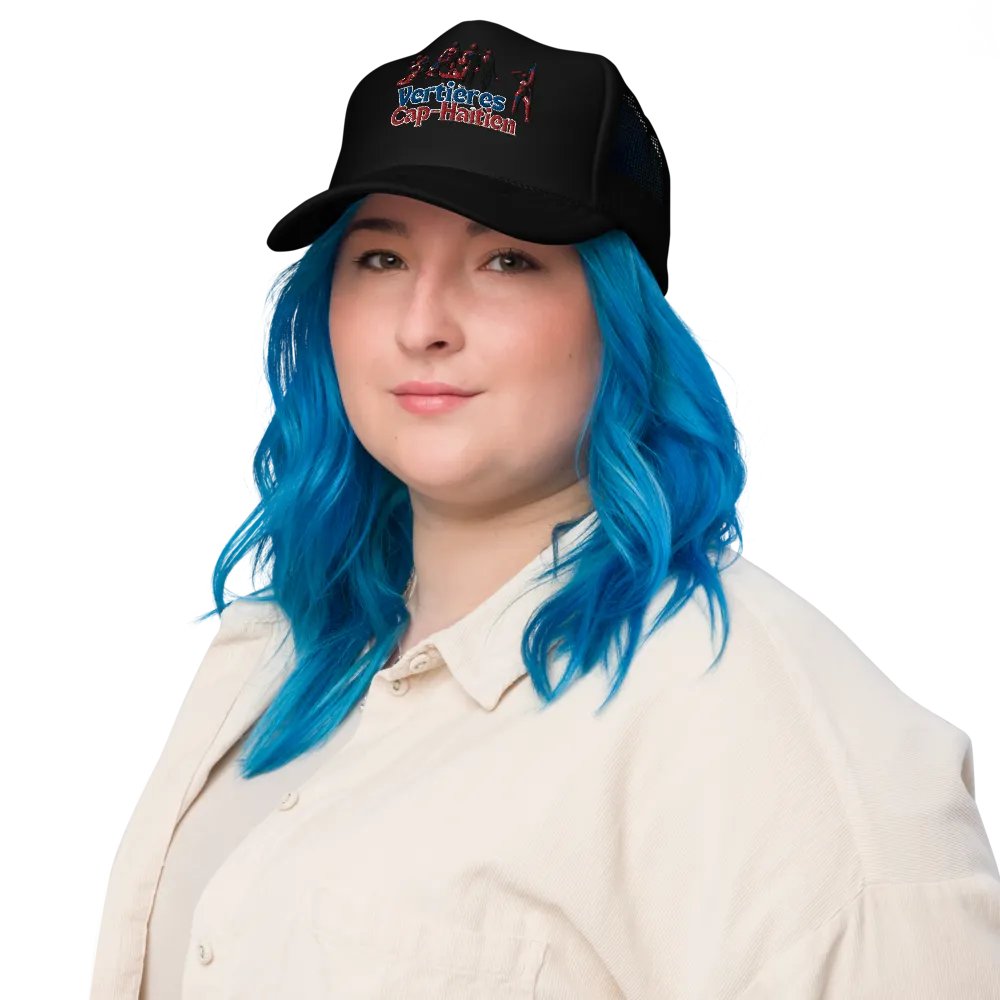 Vertières Cap-Haïtien Foam Trucker Hat product image (15)