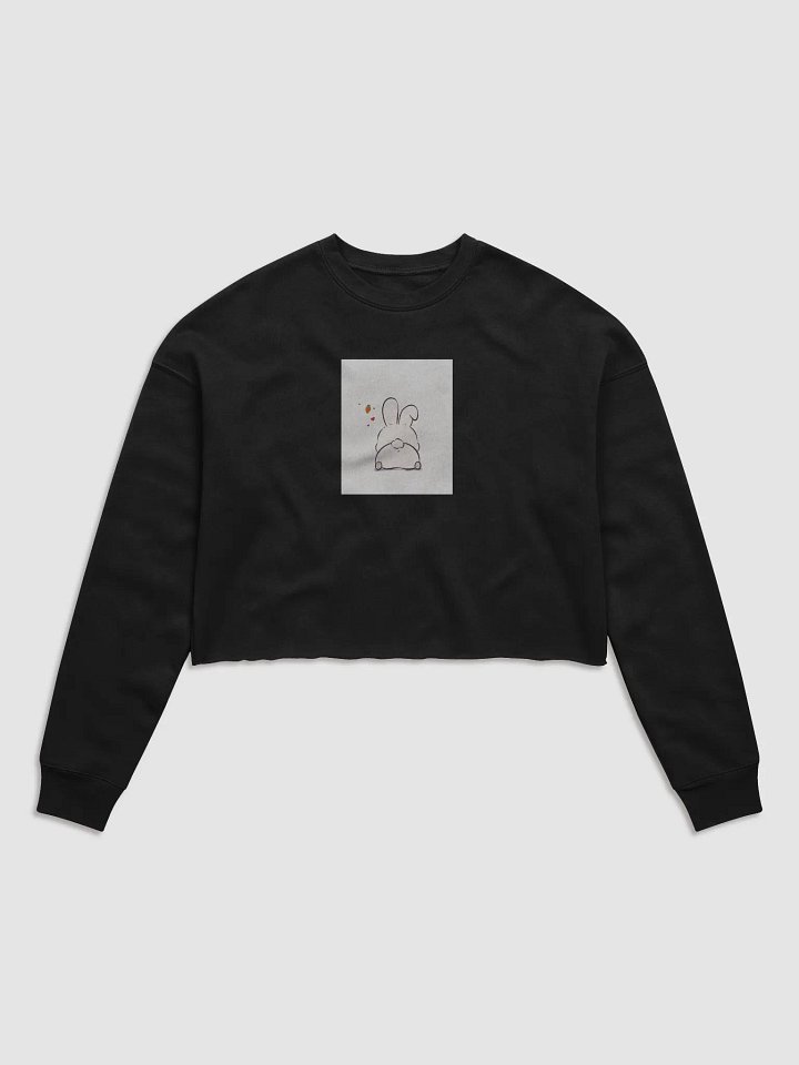Bunny Love Crop Sweatshirt product image (2)
