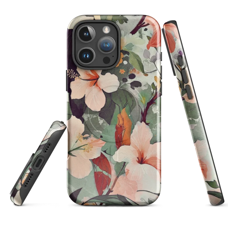 HIBISCUS DREAMS APRICOT iPhone® case MagSafe® product image (2)