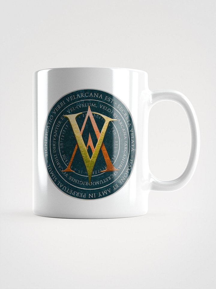 Velarcana Behind the Veil White Mug product image (5)