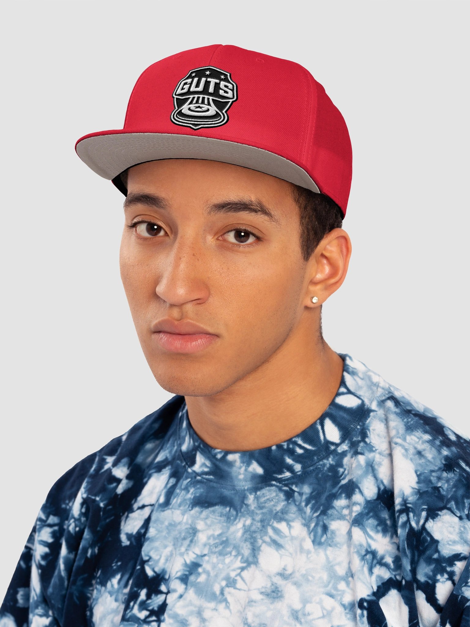 Guts Snapback Cap - Black Logo product image (6)