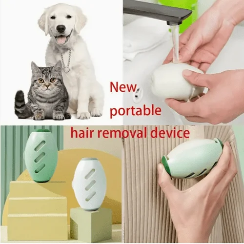 Washable Portable Gel Lint Roller - Reusable Pet Hair & Dust Remover product image (4)