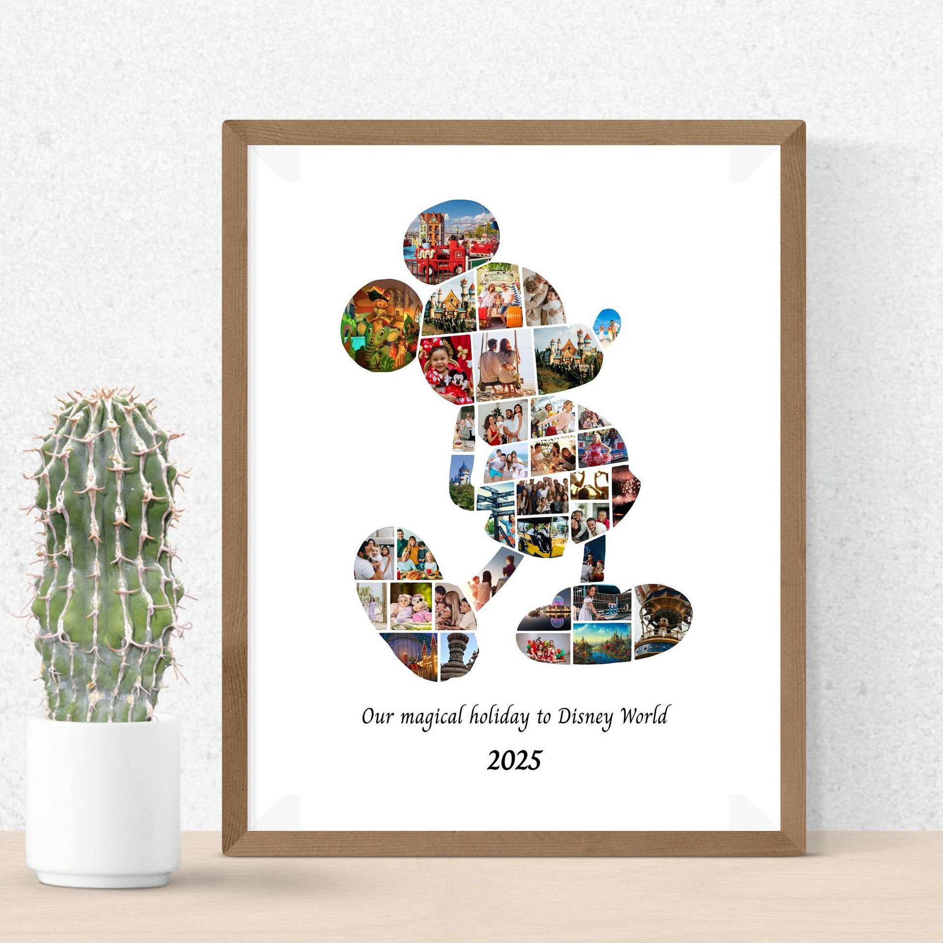 Mouse Silhouette Photo Collage Canva Template product image (2)