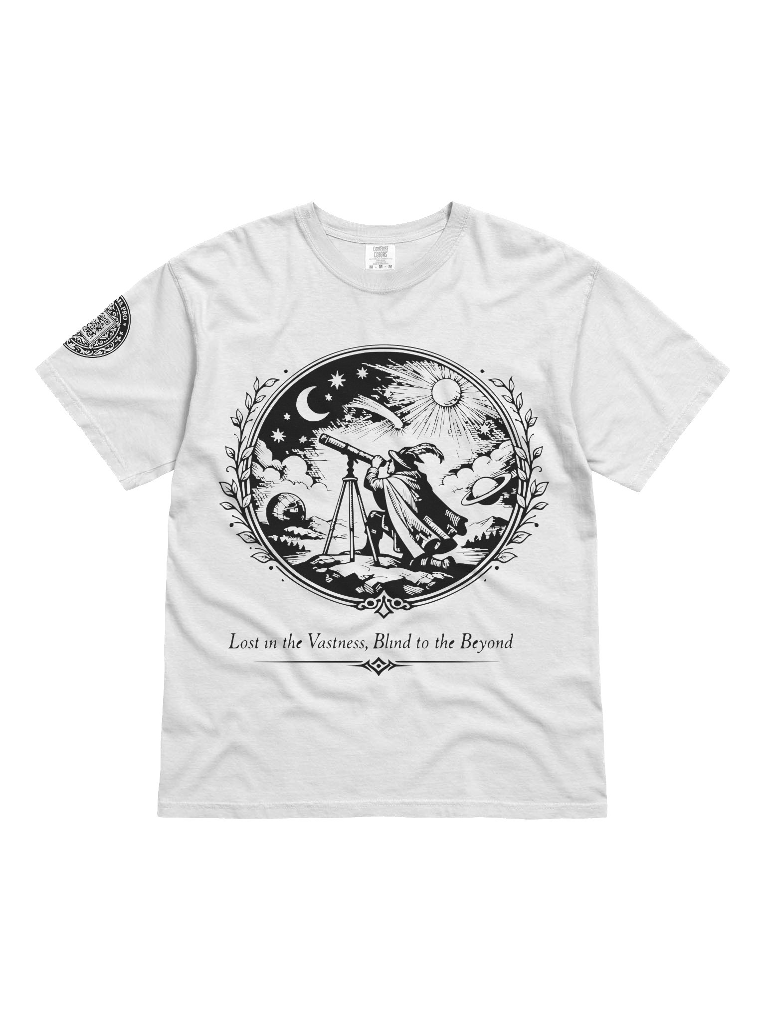 Blind to the Beyond (Black on White/Color) product image (81)