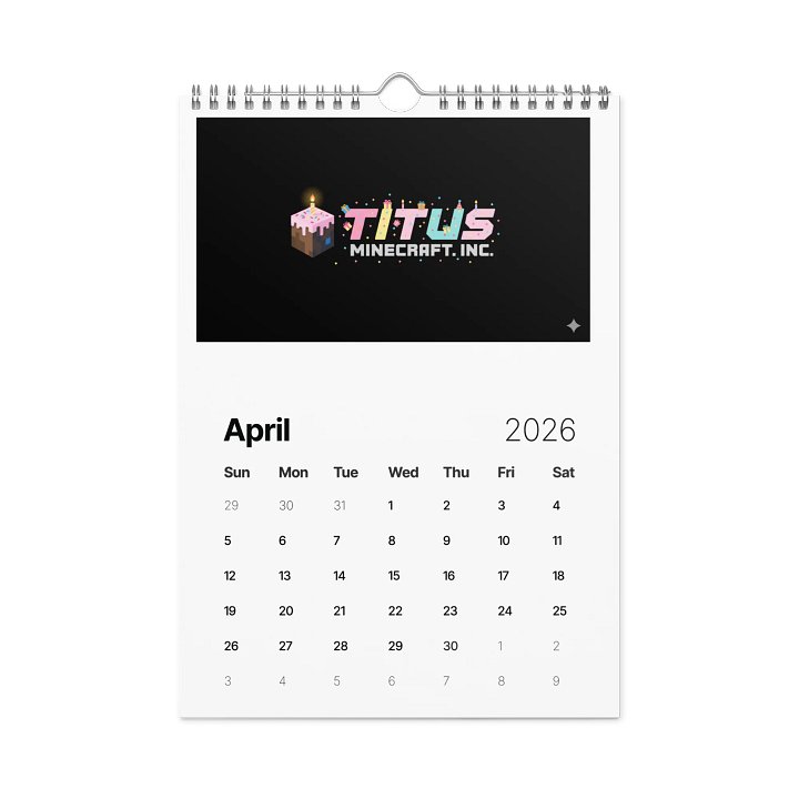Pixelated Delights 2026 Calendar product image (1)